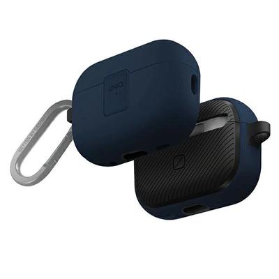 Uniq Чехол Clyde Lock Case для AirPods Pro 2(2022/2023) Сине-Темно-серый/Королевский синий-Темно-серый