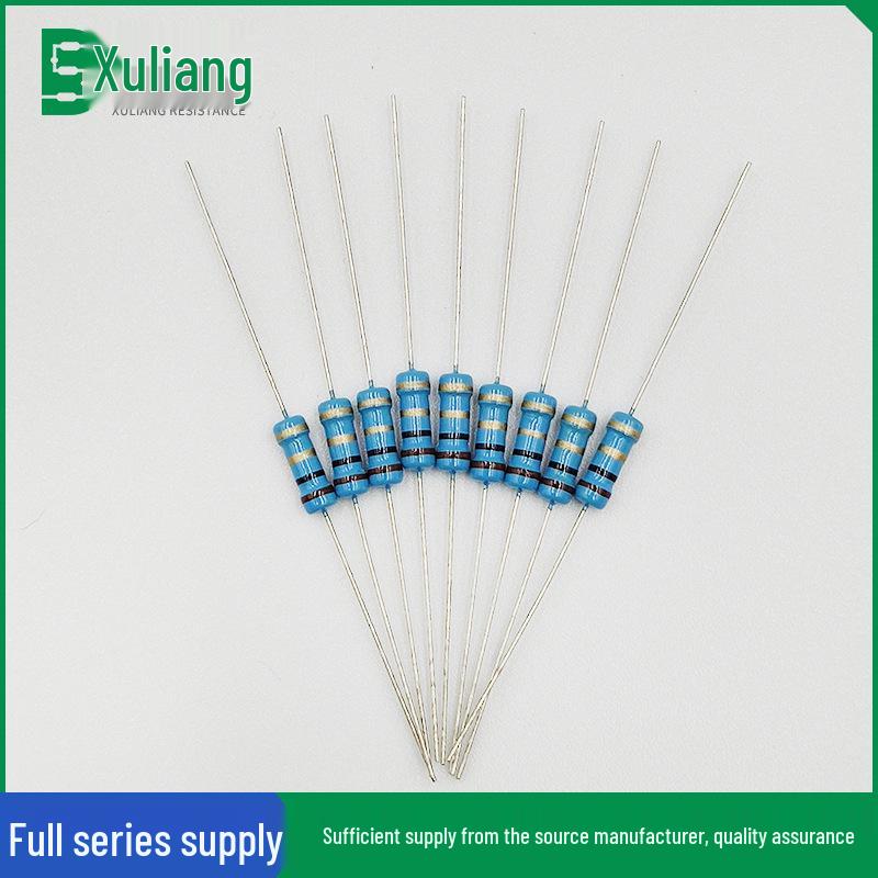 1/2W Blue Color Ring Resistor 5% Tolerance 1R-10M Carbon Film in Stock