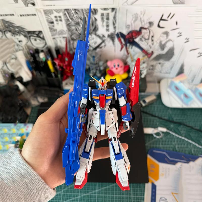 JMS HG 1/144 MSZ-006 ZETA Сборная модель-конструктор Фигурки Действия Игрушки-пазлы для мальчиков Подарки на праздник Настольное украшение Кукла Коллекционная