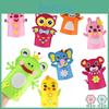 Children's Diy Craft Kit Non-woven Fabric Cartoon Animal Hand Puppets Kindergarten Handicraft Toy Set Characters)