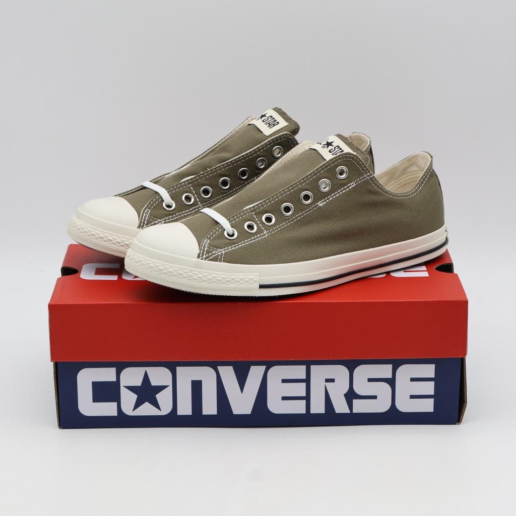 31315032 Converse All Star LP Slip OX Приглушенный Оливковый (Мужской)