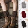 Манжеты Обувь Аксессуары Вязаные гетры Вязаные гетры Носки Носки для ботинок Гетры до колена