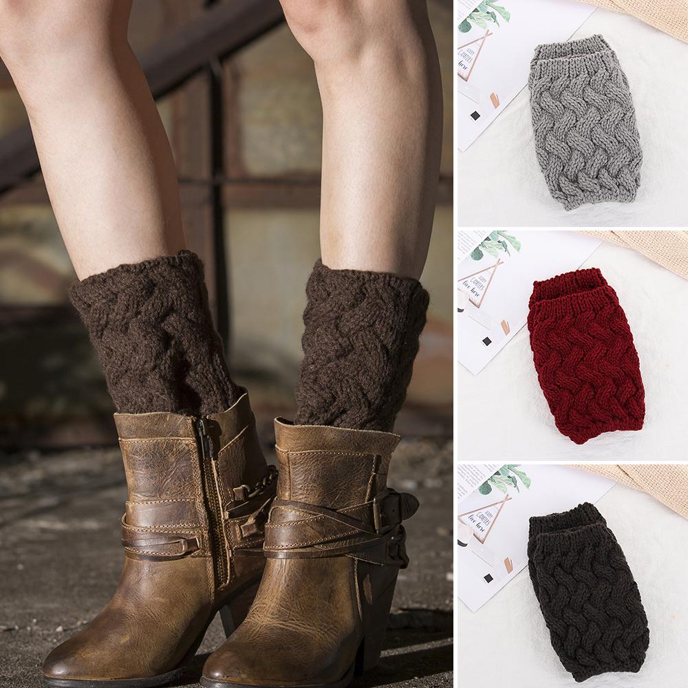 Манжеты Обувь Аксессуары Вязаные гетры Вязаные гетры Носки Носки для ботинок Гетры до колена