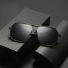 Men Retro High Quality TR90 Frame Sunglasses Protective Driving Glasses Vintage Male Brand Designer Aviator Eyewear