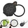 15X Small Pocket Magnify Glass for Reading Science Jewelry Books Small Magnifying Glass