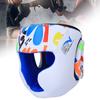 BN FIGHT Graffiti Children Helmet Heads Guard Protective Gear for Boxing Muay Thai Taekwondo TrainingS size  white