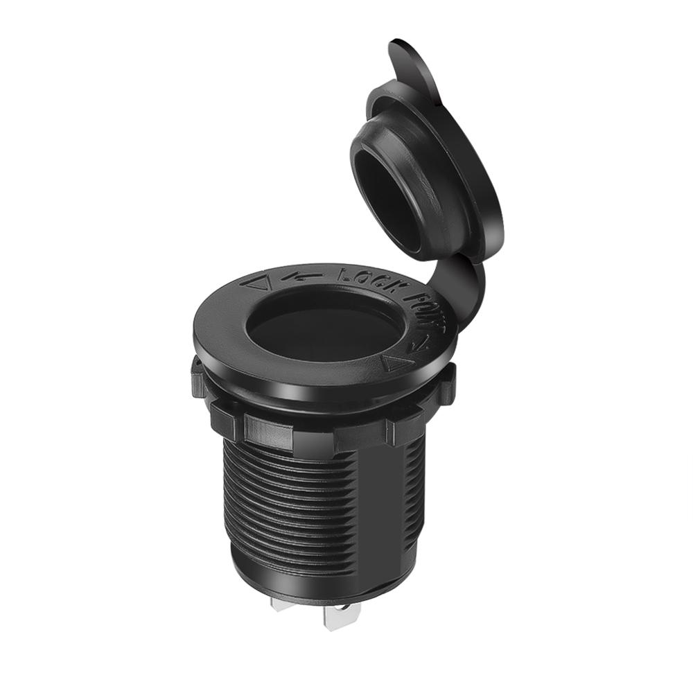 1-10 шт. 12 В автомобильная розетка с гнездом для зарядки, водонепроницаемый адаптер для зарядки для автомобиля, лодки, мотоцикла, трактора, розетка