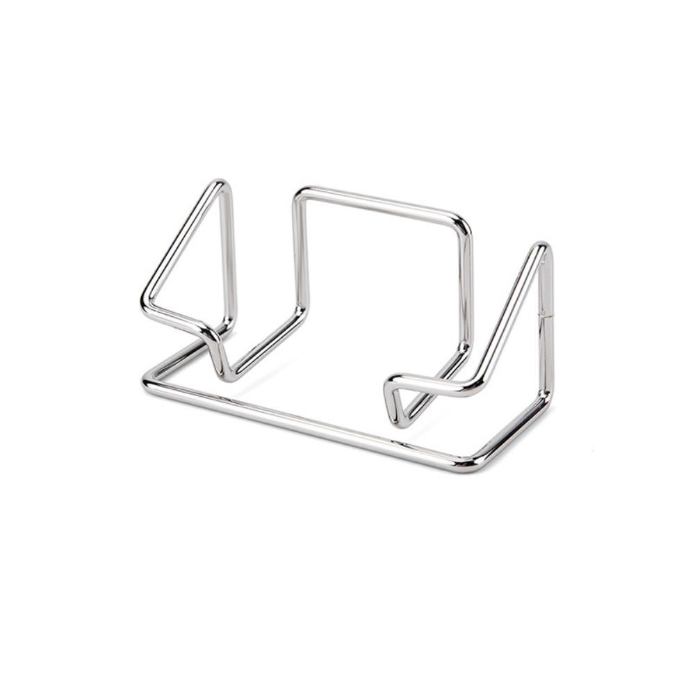 Metal Name Card Stand Rustproof Photo Stand Place Card Holder Card Organizer Desktop