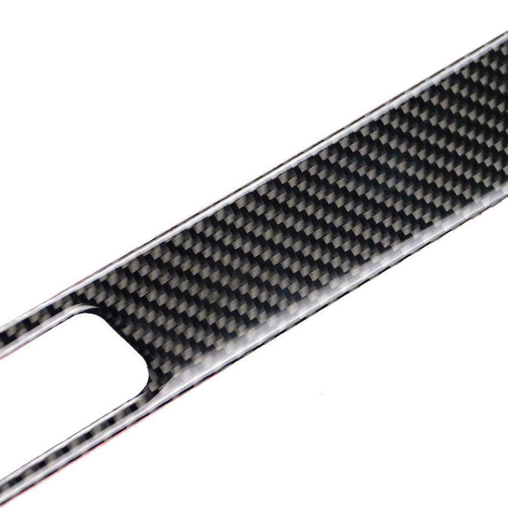 1x Cover Trim for BMW 3-series Holder Panel Trim 1x 33 X 535mm Carbon Fiber Modern Style Standard Anti-Corrosion