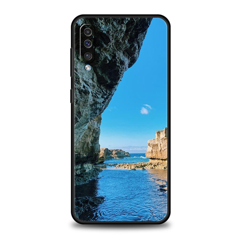 Красивый чехол с пейзажем для Samsung A56 A36 A26 A54 A52 A24 A14 A50 A72 A70 A06 A12 A22 A34 A42 A32 A04s A16 5G