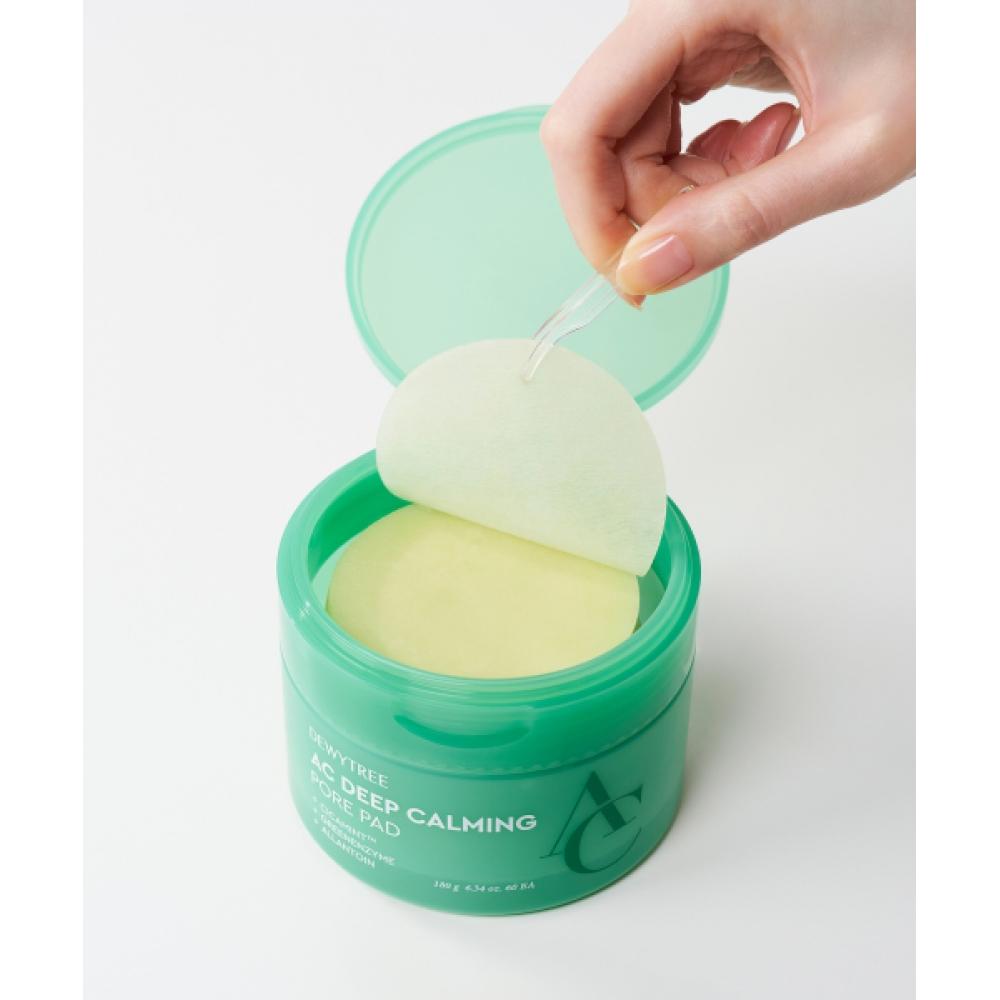 Dewytree [total 140 Sheets] Ac Deep Soothing Pore Pad 70 Sheets 2 Refills