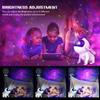 New Space Dog Night Light  Star Astronaut Projector App Nebula Lamps  Lights  Children Bedroom Decorative Birthday Gift