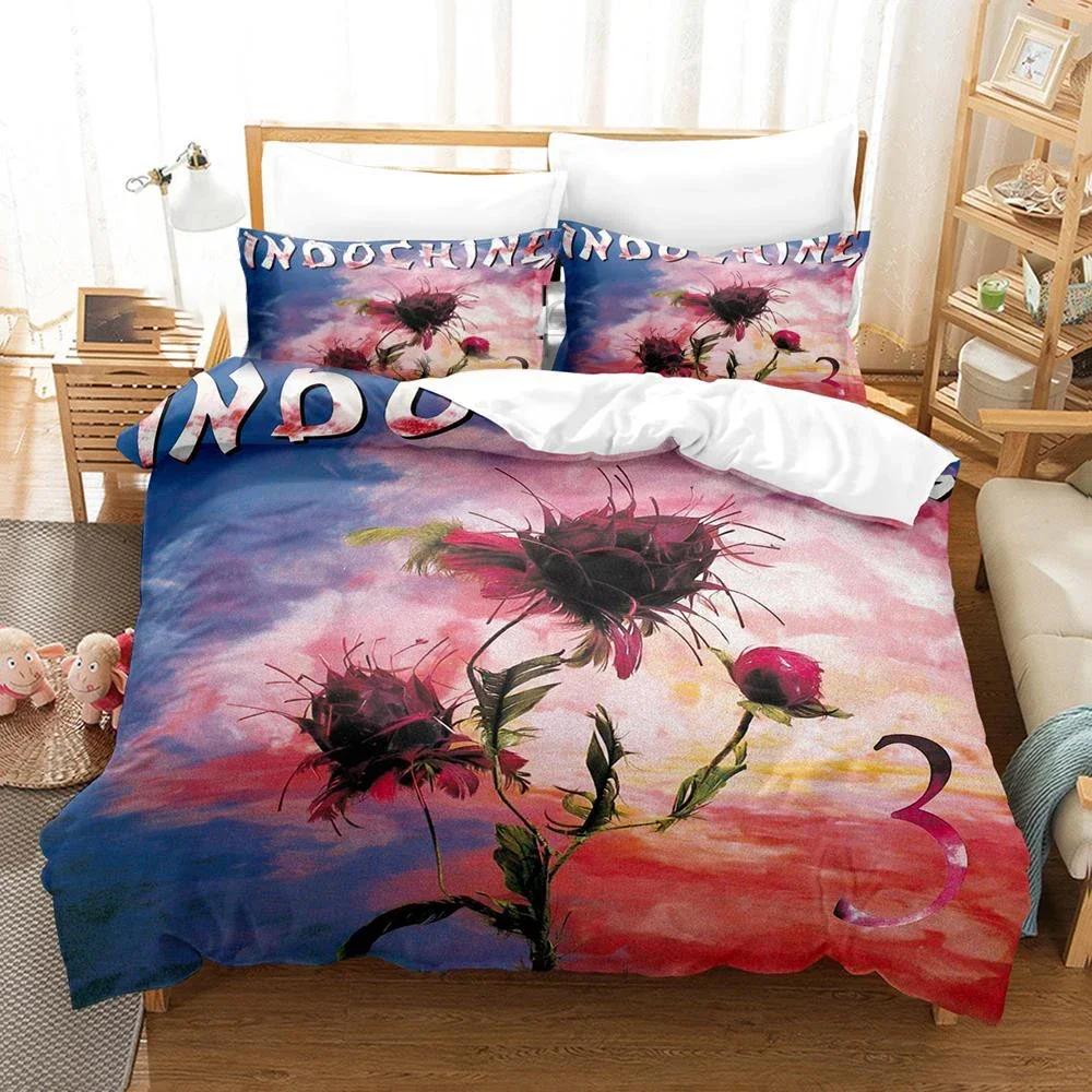 3D Принт Индокитай Рок Постельное Белье Односпальный Двуспальный Двуспальный Королевский Суперкоролевский Размер Комплект Постельного Белья