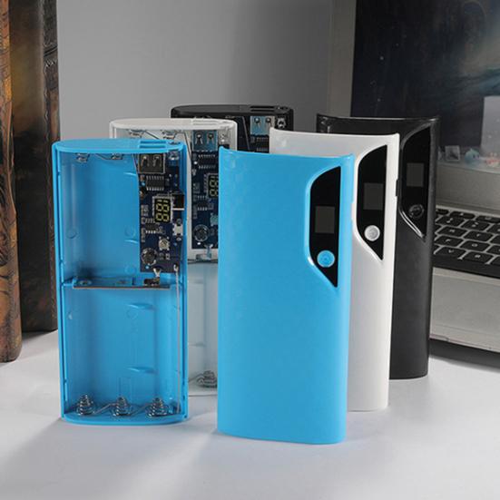 Интерфейс Power Bank для телефона 5 секций 18650 Беспаечный Type-C/Micro Зарядное устройство для мобильной батареи Бокс для телефона