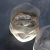 Rocks Glass Kimura Glass x Designer Makoto Komatsu Collaboration Crumple Old Frost