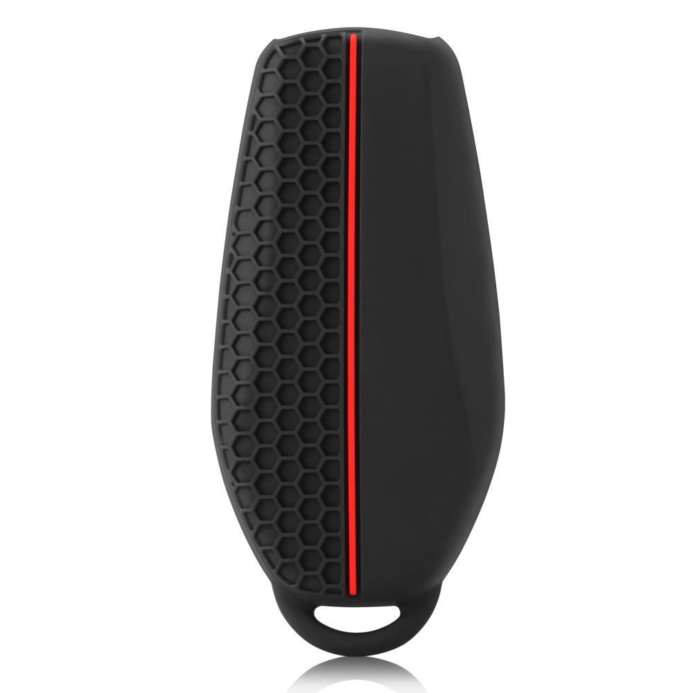 Silicone Car Key Case Cover Skin Protector Rubber Shell Holder for BYD Han Ev Tang Dm/Qin PLUS/Song Pro/MAX/Yuan Dolphin Buckle
