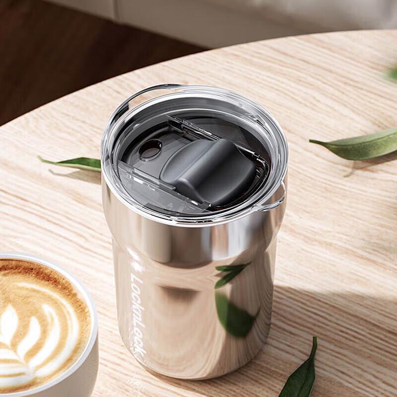 Lock&Lock Mirror Finish Stainless Steel Coffee Cup