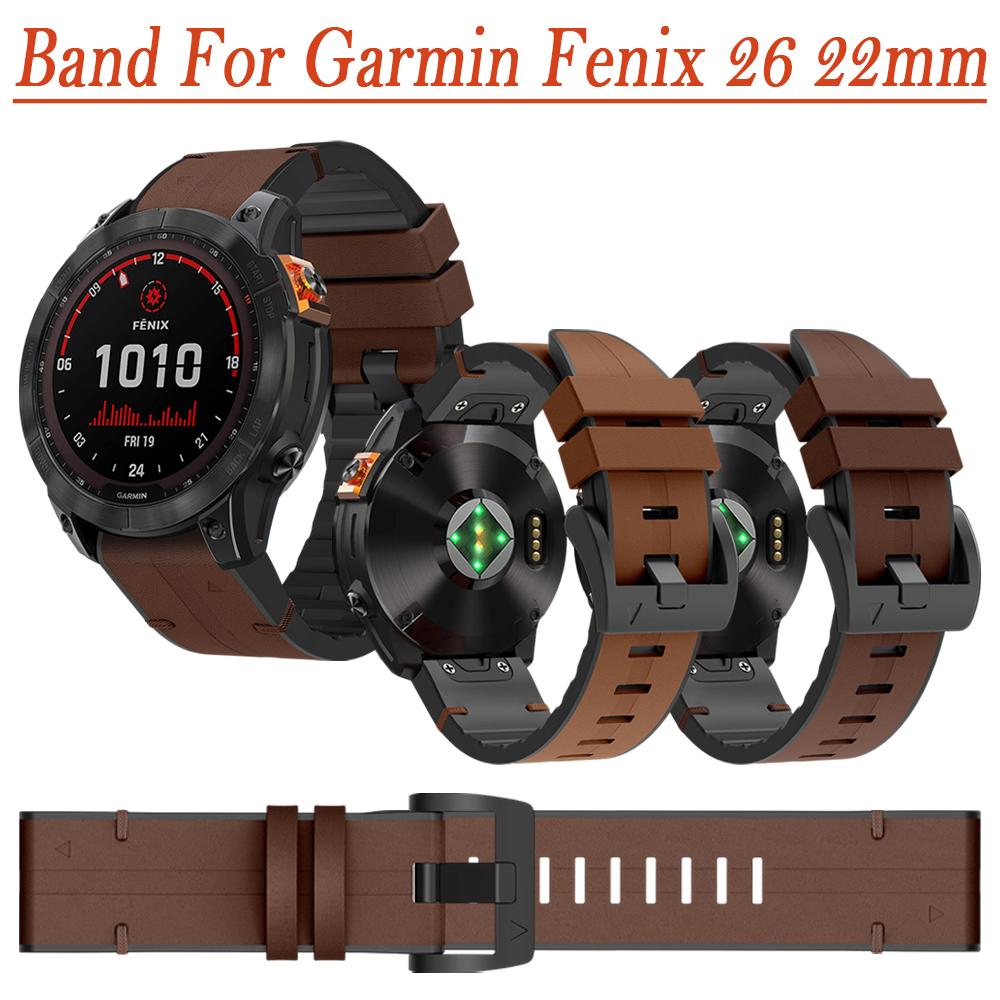 Быстросъемный ремешок 22 26 мм для Garmin Fenix 8/7X/6X/5X Enduro 3 2 Спортивный ремешок для Garmin Fenxi 8 51/47 мм FE 47 мм Умный ремешок