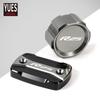 Motorcycle Accessories For Yamaha YZF R25 2015 - CNC High Quality Rear & Front Brake Fluid Reservoir Cap Cylinder Cover