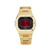 Casio Индивидуальные часы модифицированная серия водонепроницаемые и ударопрочные Кварцевые стальной ремешок тот же стиль для мужчин и женщин красный циферблат DW-5600HR