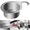 1/2 PCS Tap Hanging Filter Basket Stainless Steel Corner Sink Strainer Kitchen Sink Drain Basket Swan Drain Rack for Sink