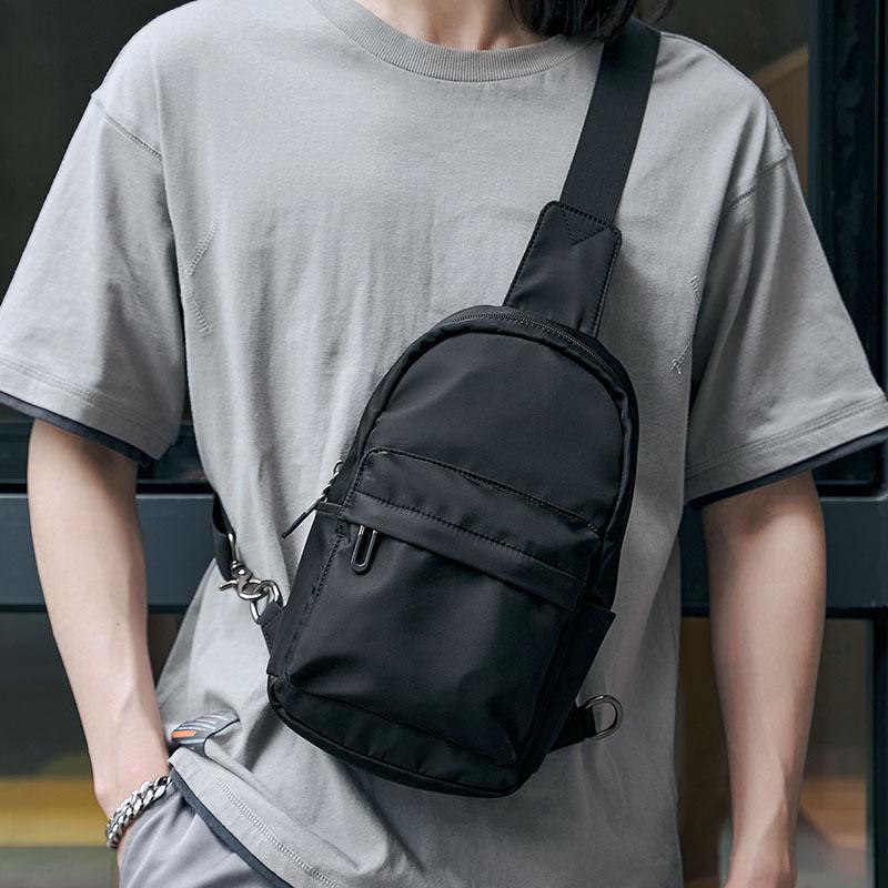 Легкая сумка через плечо, мужская повседневная сумка на грудь, небольшой рюкзак, спортивная сумка через плечо для активного отдыха, маленькая сумка через плечо