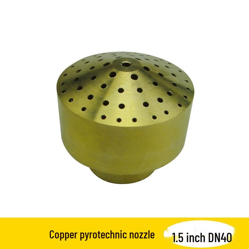 All-Copper Multi-Hole Firework Nozzle Garden and Pond Fountain Sprinkler