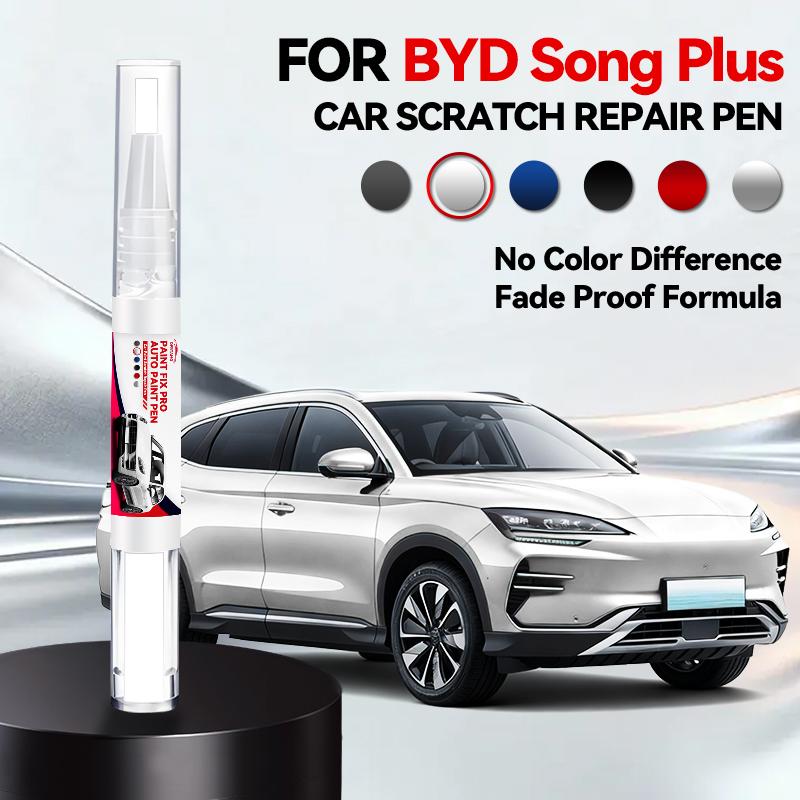 Для BYD SONG PLUS Подкраска Ремонтный комплект для дисков Быстрый и легкий ремонт царапин на дисках Краска для обода для ремонта автомобильных дисков Серебристый