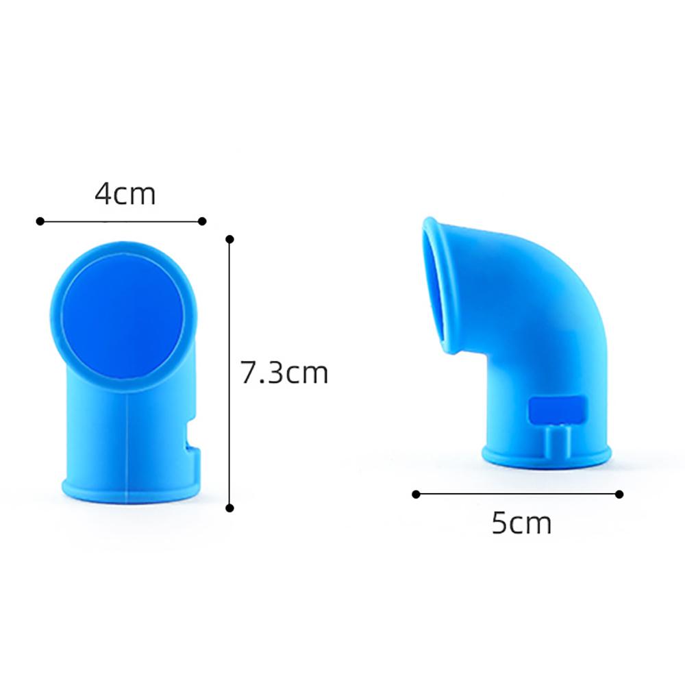 Силиконовый мир скороварки, отвод пара, аксессуары для выпускного клапана, вращающийся на 360 градусов кухонный горшок, силиконовая выпускная труба
