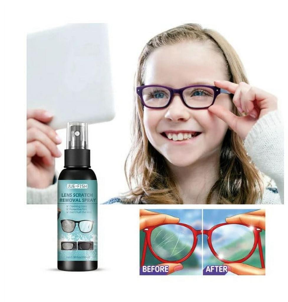 Lens Scratch Remover Glasses And Sunglasses Glasses Cleaner Scratches And Spray Repairs Lens Glass Abrasion Scratches 100ml