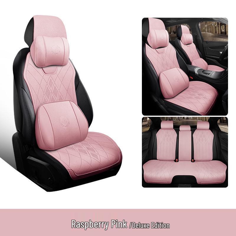 Чехлы на сиденья из кожи Geely Binyue (ручная и DCT коробки передач) Super Energy
