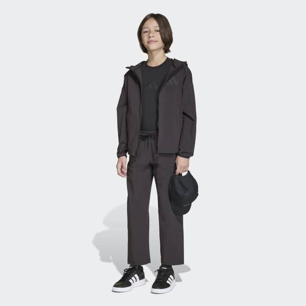 Adidas Kids Woven Travel Cover Up Track Top Z.n.e.