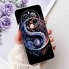 Для Realme 12 Pro RMX3842 6.7" Летний Лотос Милый Кот Мягкий Силиконовый ТПУ Чехол Для Realme 12Pro+ 12Pro Plus RMX3840 Защитный Бампер