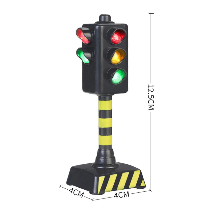 Kids Mini Traffic Signs Light Speed Camera Toy With Music Led Traffic Rule Toy
