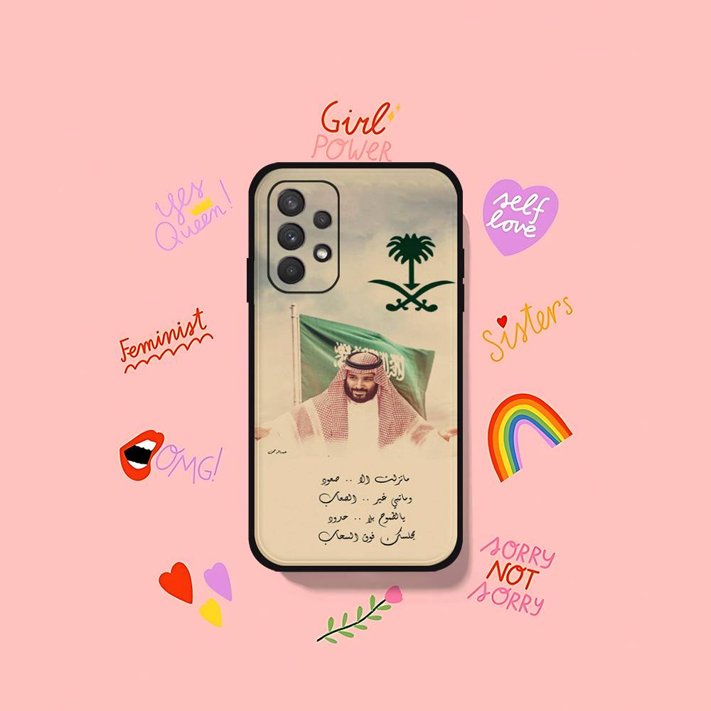 Kingdom Of Saudi Arabia Flag Passport Phone Case For Samsung Galaxy S25 S24 S23 S22 S21 FE Plus Ultra A13 A20 A32 A70 Black Cove