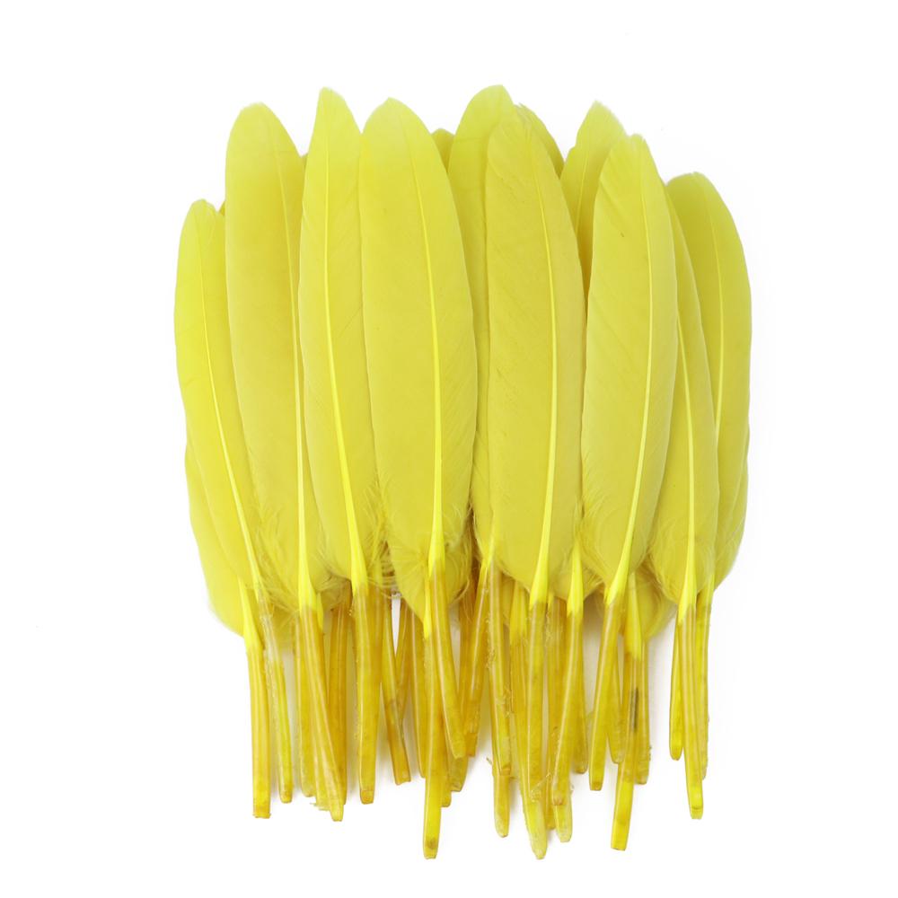 Colored Natural Goose Feather 4-6inch Bulk Feathers for Craft Jewelry Headress Wedding Party Carnival Plume Decoration