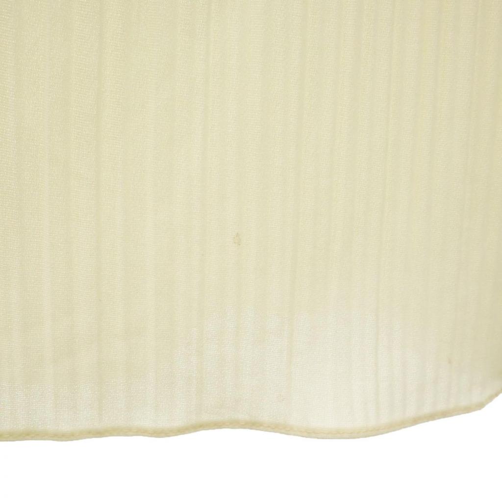 Sears Винтажное платье 70-х годов с длинным рукавом, плиссированное, длиной до колена, 14, цвет слоновой кости, женское, б/у