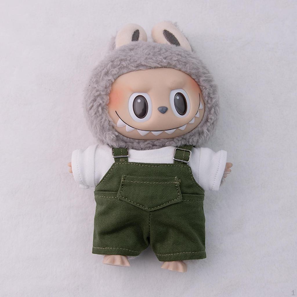 15см 17см плюшевая кукольная одежда стильные штаны комбинезон аксессуары DIY мультфильм одеваются