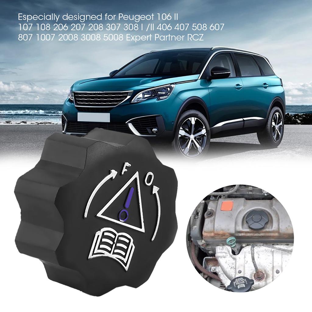 Крышка расширительного бачка радиатора автомобиля для Peugeot 106 II 107 108 206 207 208