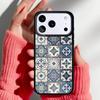Мягкий чехол для телефона с узором марокканской плитки для iPhone 17 Air 16e 15 14 13 Pro Max Задняя крышка для 12 11 Pro Coque