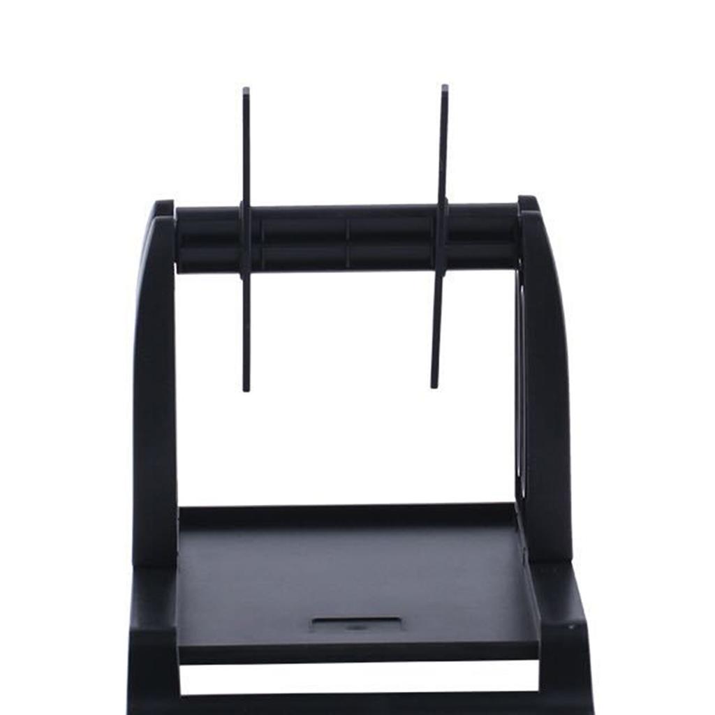 Label Holder for Desktop Thermal Label Printer 2 In 1 Rolls & Fan-Fold Stack Labels Shipping