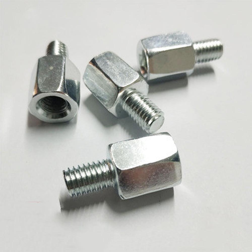 8mm 10mm Thread Reducer Rear Mirror Adapters Scooter Motorcycle Rearview Mirror Conversion Screw