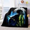 Eren Yeager Anime Character Blanket Soft Comfortable All Seasons Suitable Sofa Office Nap Travel Festive Gift