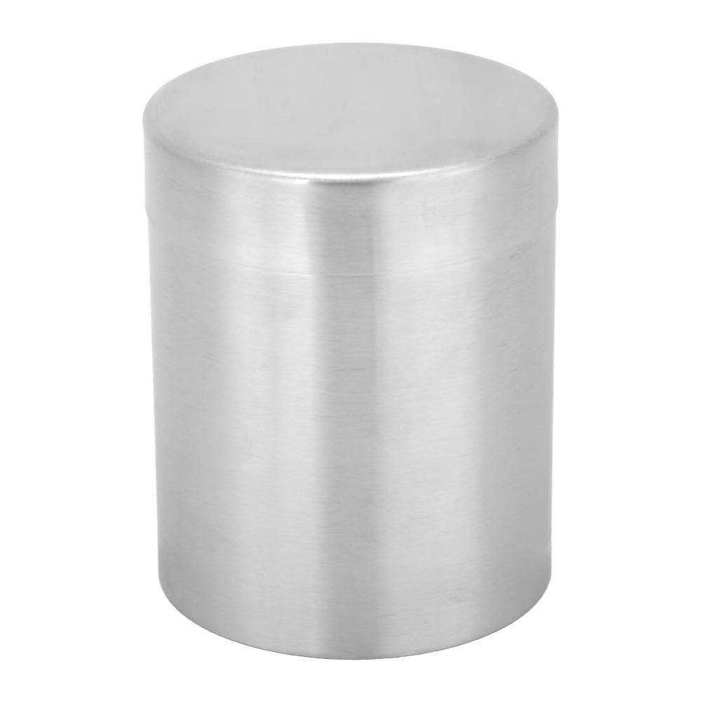 400ml Tea Tin Can Sealed Lid Stainless Steel Tea Tin Tea Coffee Sugar Storage Kitchen