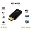 Displayport - HDMI-совместимый адаптер Dp Male - Female HDMI-совместимый видео-аудиокабель Hd 4K 1080P для ПК, телевизора, ноутбука