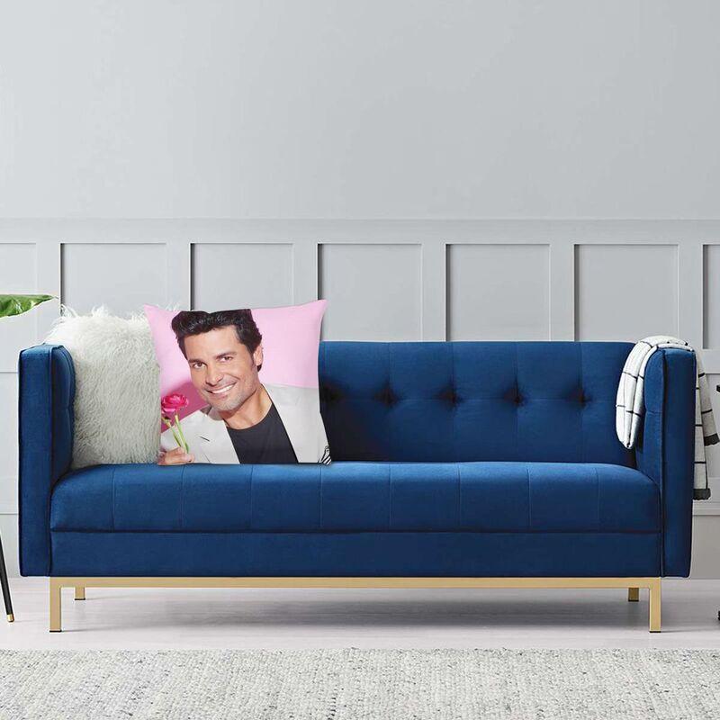 Наволочка Chayanne Dance With Me, украшение для спальни, латиноамериканская поп-певица, чехол для дивана, бархатная подушка для гостиной