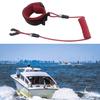 Emergency Lanyard High Strength Emergency Stop Waterproof Boat Outboard Safety Tether for Motorboat