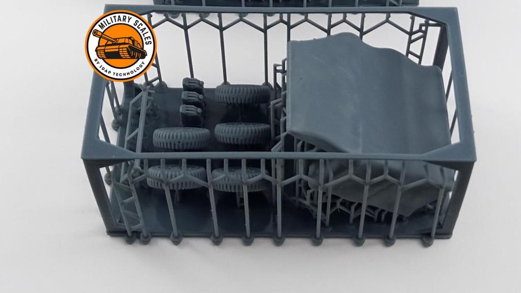 IDAP Technology Масштаб 1/72 Американский малый грузовик Dodge WC51 Набор для 3D-принтера PD72044