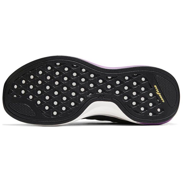 Skechers GOrun Pulse 2 Удобные Легкие Универсальные Амортизирующие Дышащие Низкие Беговые Кроссовки Женские Кроссовки Черный Фиолетовый 129113-BKPR