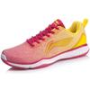Li Ning Нескользящие, Износостойкие, Дышащие, Легкие Низкие Бадминтонные Кроссовки Унисекс Розово-Красные AYTP019-2